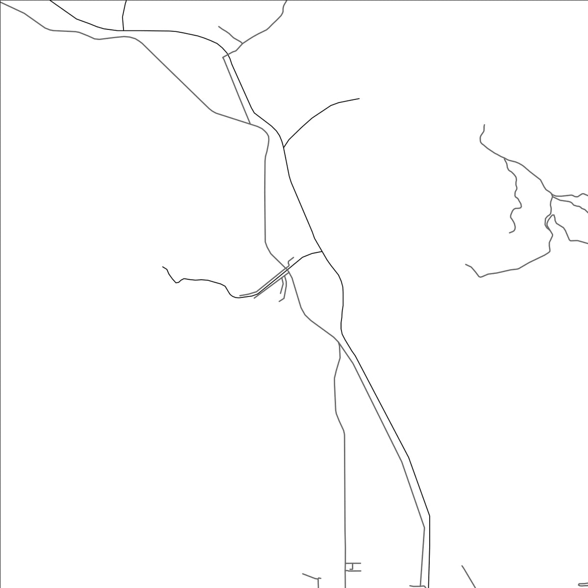 ROAD MAP OF TANGBA, CHINA BY MAPBAKES