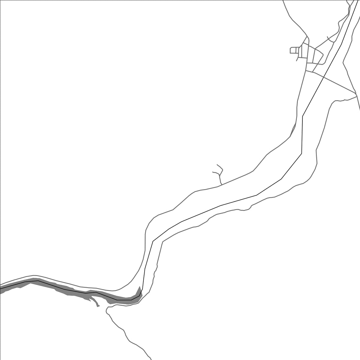 ROAD MAP OF TANGWU, CHINA BY MAPBAKES