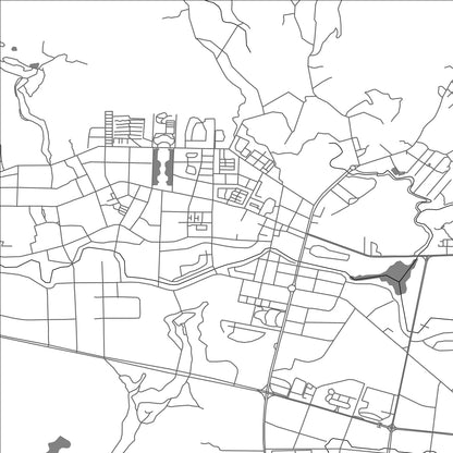 ROAD MAP OF TANGXIANG, CHINA BY MAPBAKES