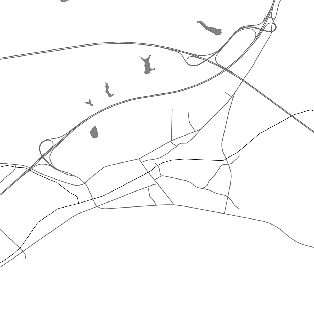 ROAD MAP OF TAOLIN, CHINA BY MAPBAKES
