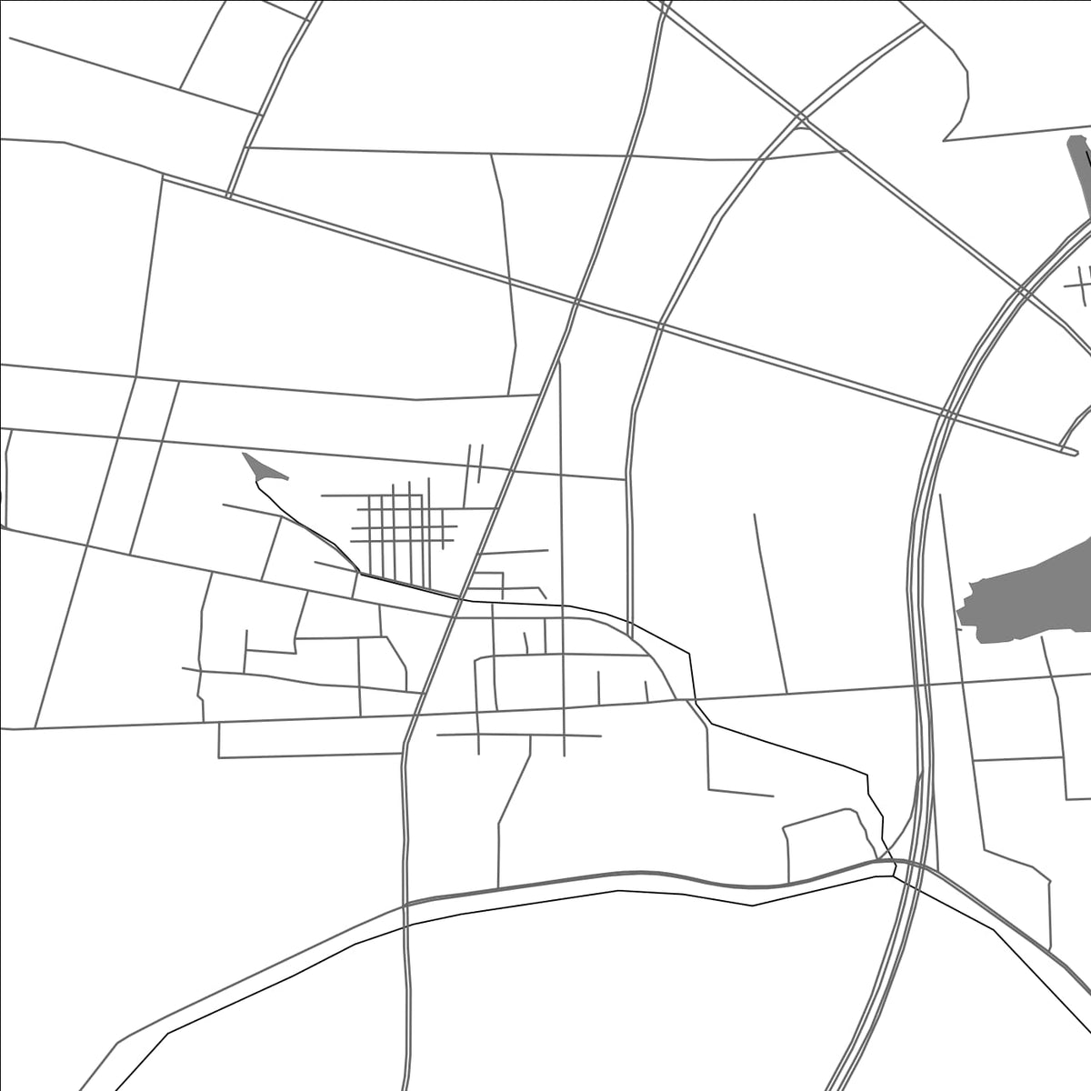 ROAD MAP OF TAOLUO, CHINA BY MAPBAKES