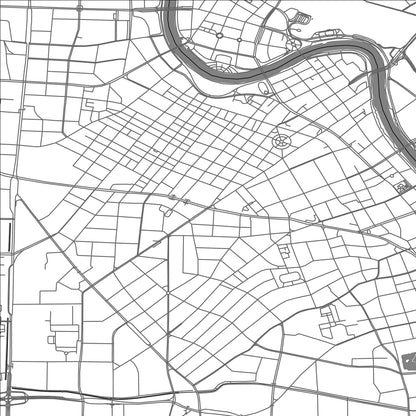 ROAD MAP OF TIANJIN, CHINA BY MAPBAKES