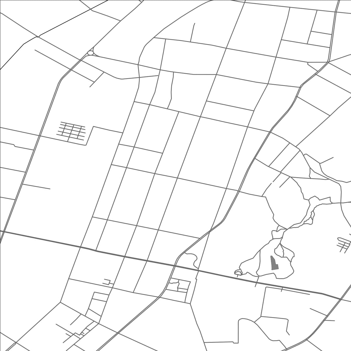 ROAD MAP OF TIELING, CHINA BY MAPBAKES