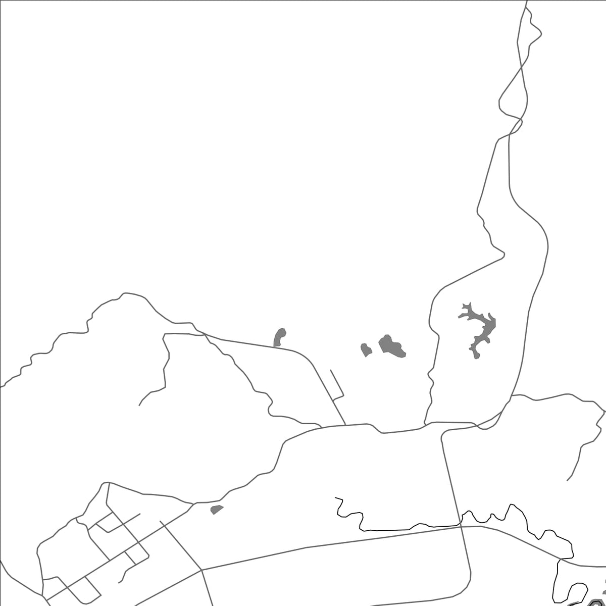 ROAD MAP OF TIESHAN, CHINA BY MAPBAKES
