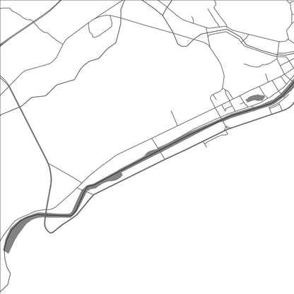 ROAD MAP OF TONGGU, CHINA BY MAPBAKES