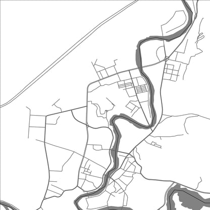 ROAD MAP OF TONGREN, CHINA BY MAPBAKES