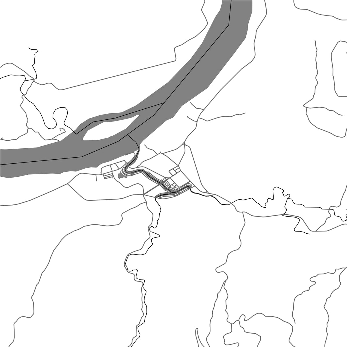 ROAD MAP OF TONGXI, CHINA BY MAPBAKES