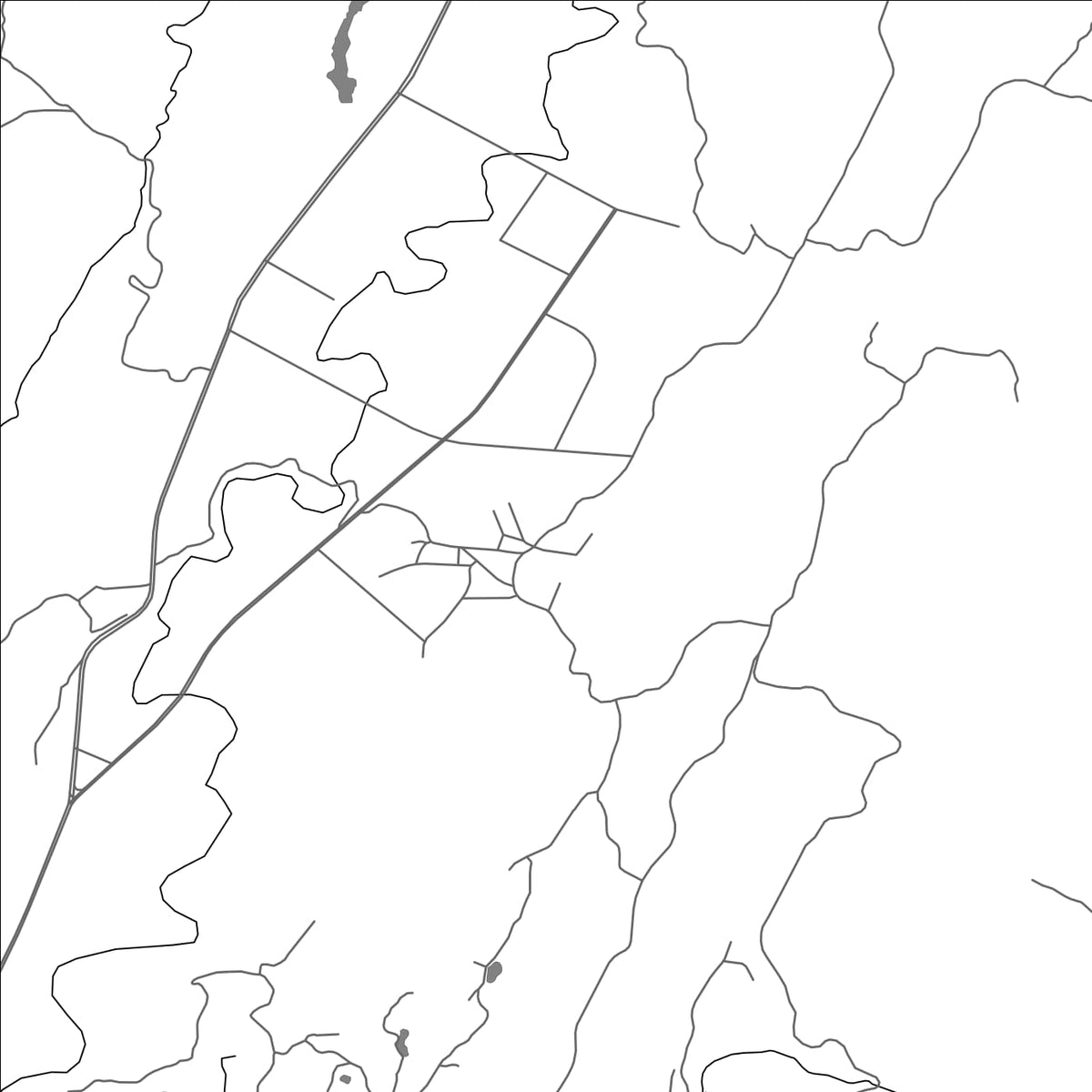 ROAD MAP OF TUCHANG, CHINA BY MAPBAKES