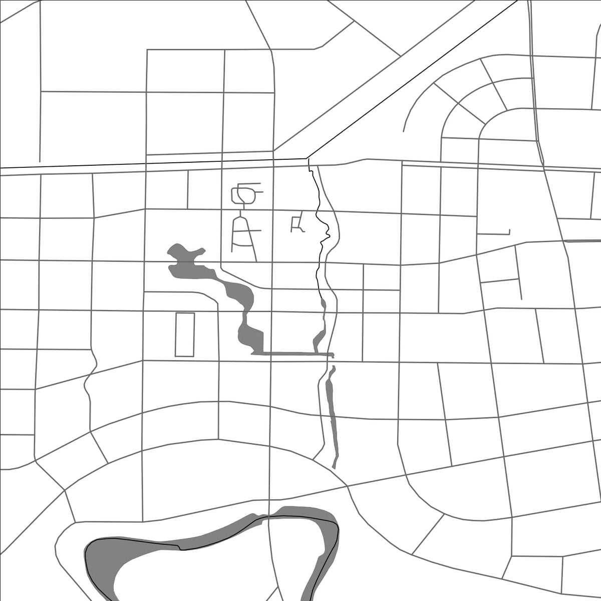 ROAD MAP OF TUMXUK, CHINA BY MAPBAKES
