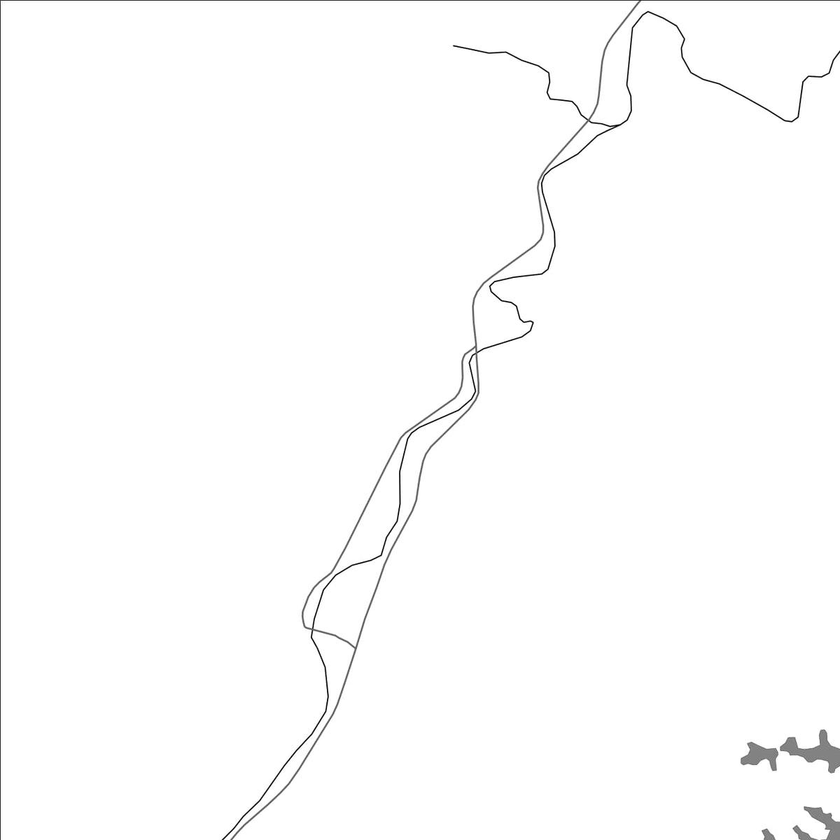 ROAD MAP OF WANGJIA, CHINA BY MAPBAKES