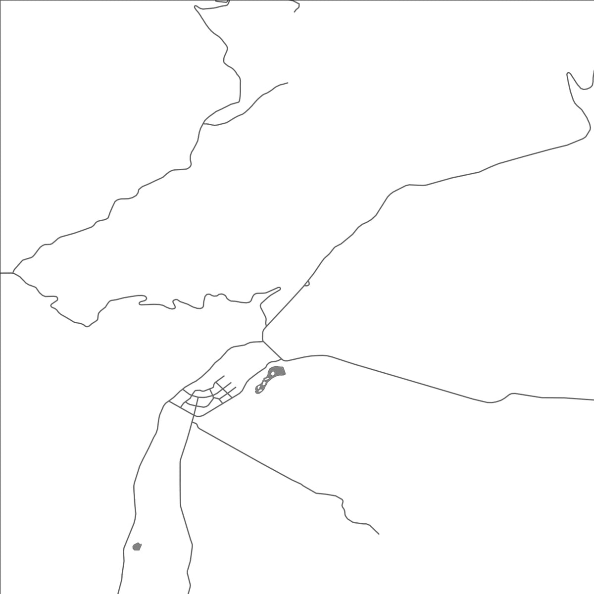 ROAD MAP OF WANGU, CHINA BY MAPBAKES
