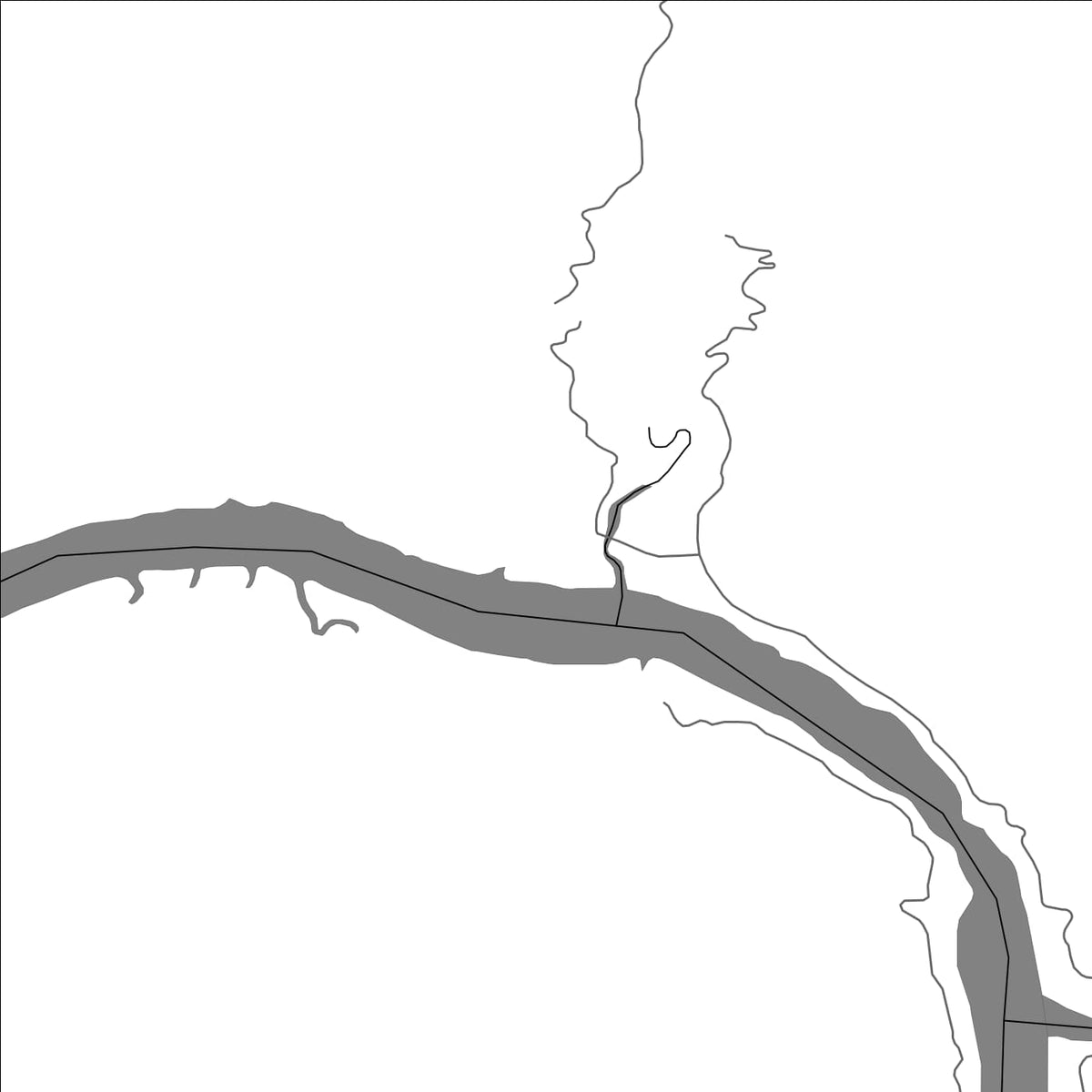 ROAD MAP OF WANMU, CHINA BY MAPBAKES