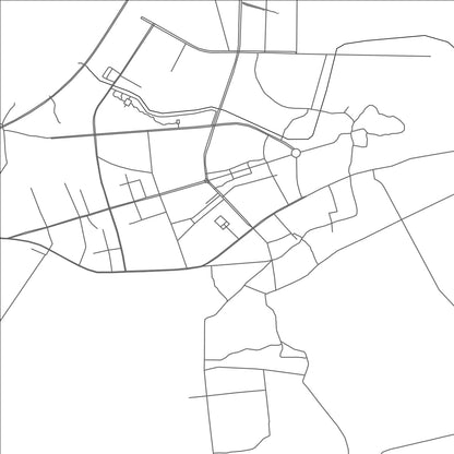 ROAD MAP OF WANNING, CHINA BY MAPBAKES