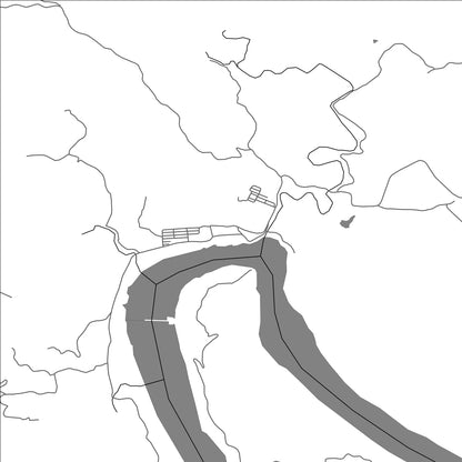 ROAD MAP OF WEITUO, CHINA BY MAPBAKES