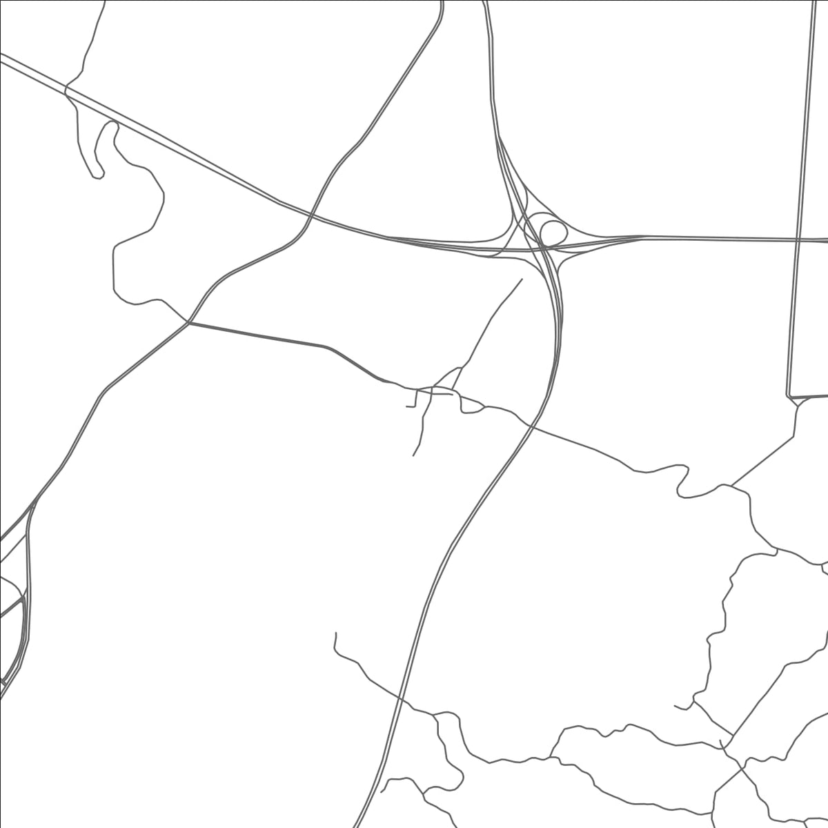 ROAD MAP OF WEIXINGHU, CHINA BY MAPBAKES