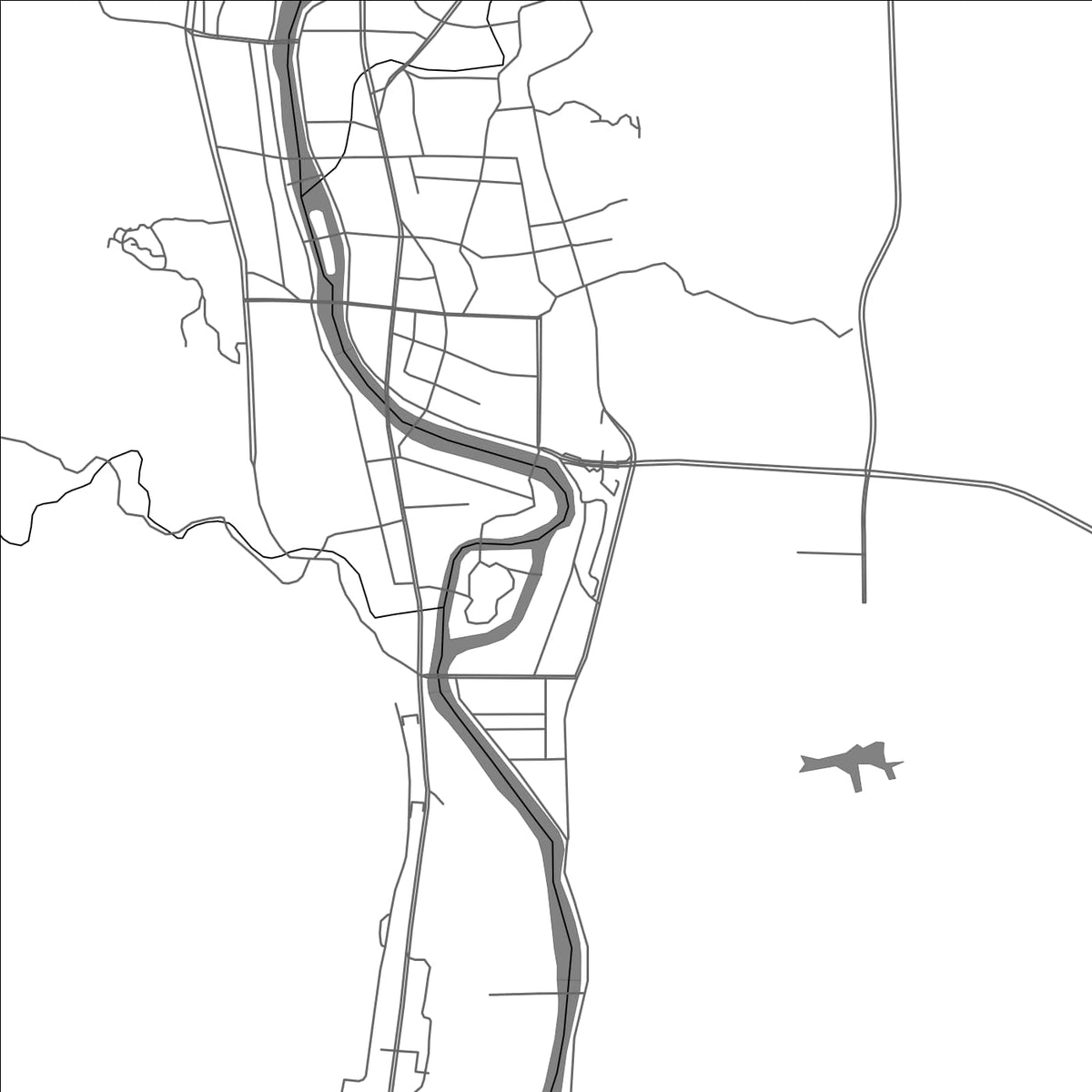 ROAD MAP OF WENFENG, CHINA BY MAPBAKES