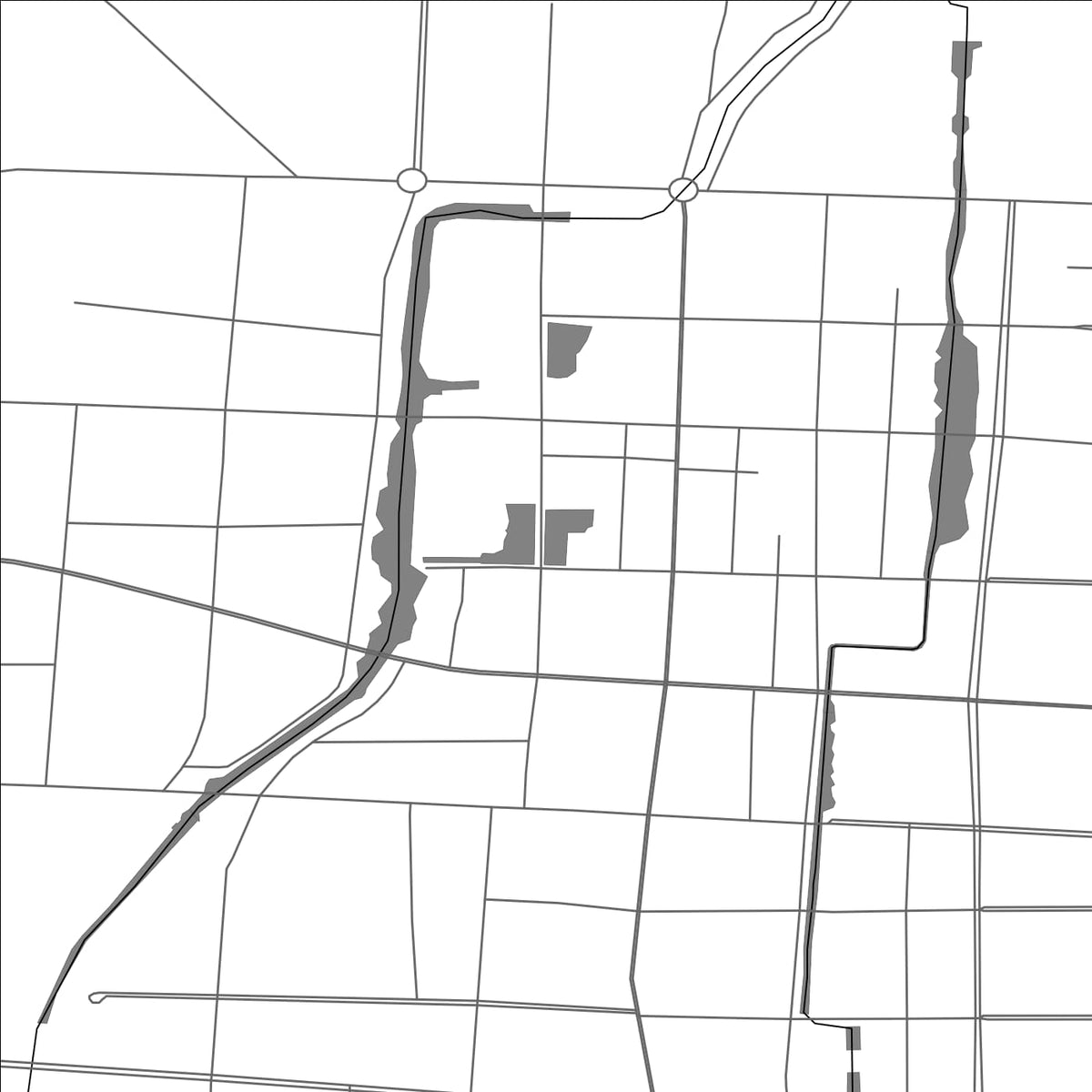 ROAD MAP OF WENSHANG, CHINA BY MAPBAKES