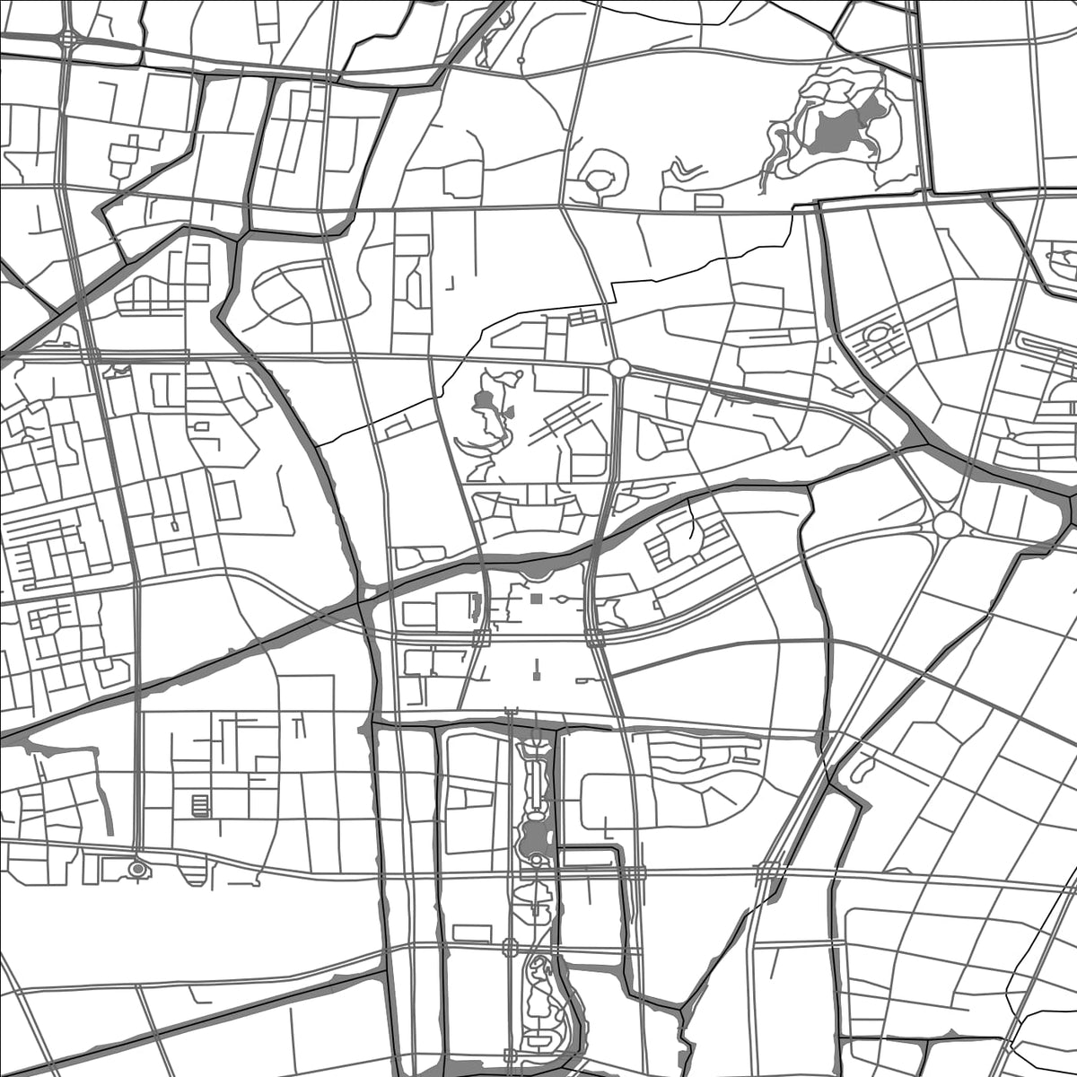 ROAD MAP OF WENZHOU, CHINA BY MAPBAKES
