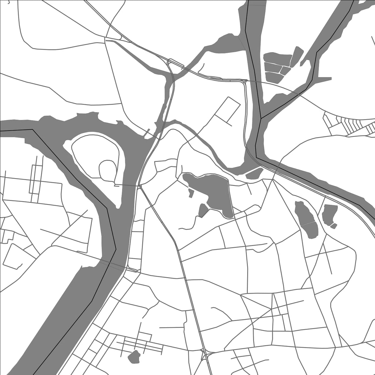 ROAD MAP OF WUCHUAN, CHINA BY MAPBAKES
