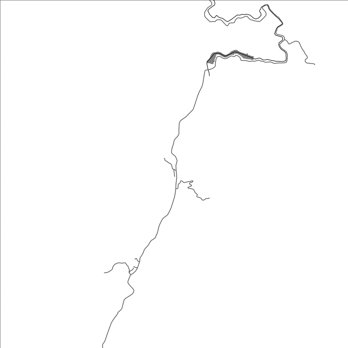 ROAD MAP OF WUDONG, CHINA BY MAPBAKES