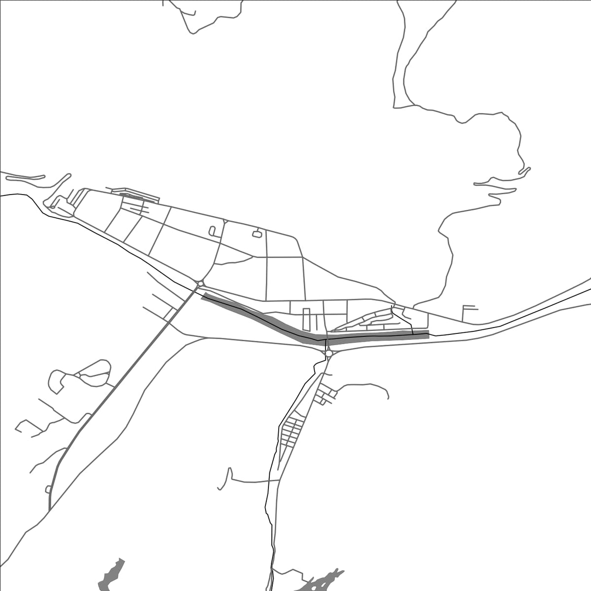 ROAD MAP OF WULINGYUAN, CHINA BY MAPBAKES
