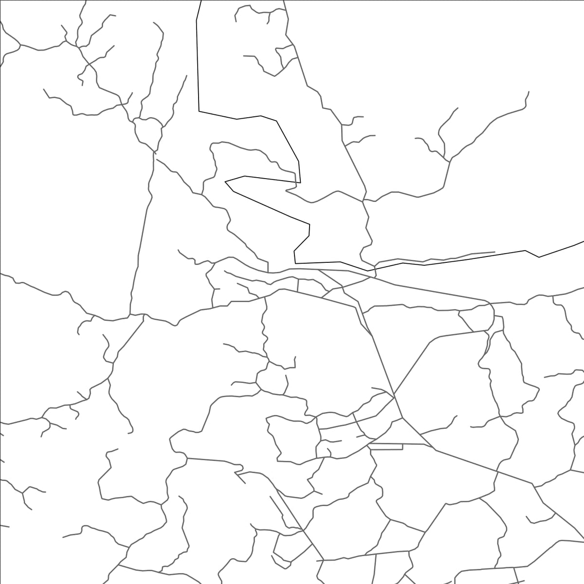 ROAD MAP OF WUTAN, CHINA BY MAPBAKES