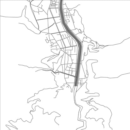 ROAD MAP OF XIANGCHENG CHENGGUANZHEN, CHINA BY MAPBAKES