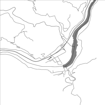 ROAD MAP OF XIANGJIABA, CHINA BY MAPBAKES