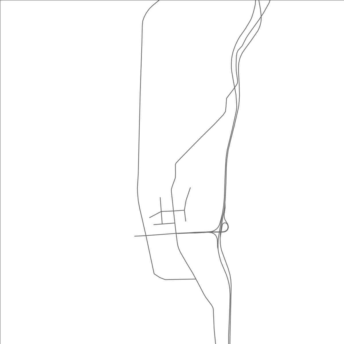 ROAD MAP OF XIASI, CHINA BY MAPBAKES