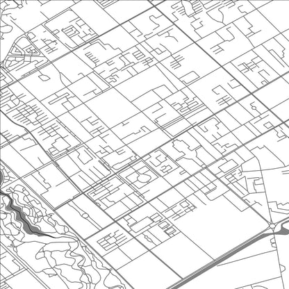 ROAD MAP OF XILIN HOT, CHINA BY MAPBAKES