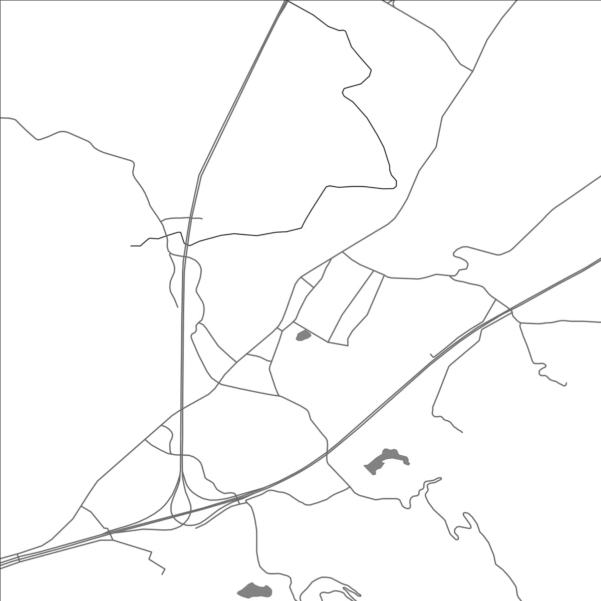 ROAD MAP OF XINDIAN, CHINA BY MAPBAKES