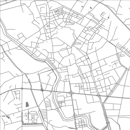 ROAD MAP OF XINGNING, CHINA BY MAPBAKES