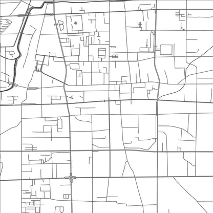 ROAD MAP OF XINGTAI, CHINA BY MAPBAKES