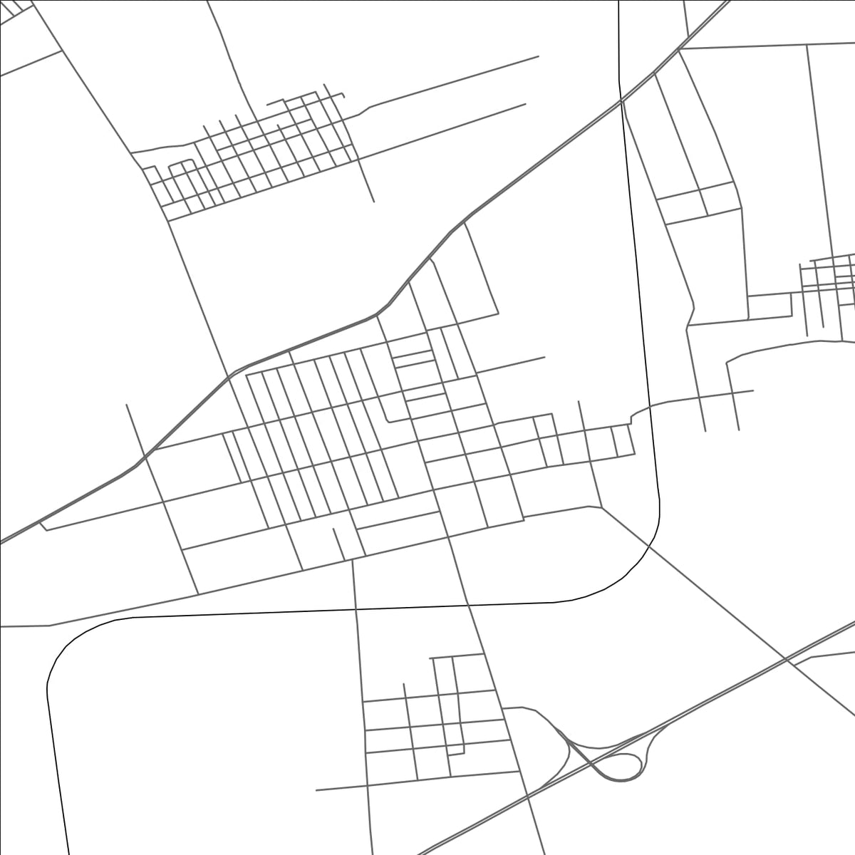 ROAD MAP OF XINHE, CHINA BY MAPBAKES