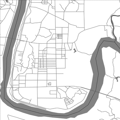 ROAD MAP OF XINHUA, CHINA BY MAPBAKES