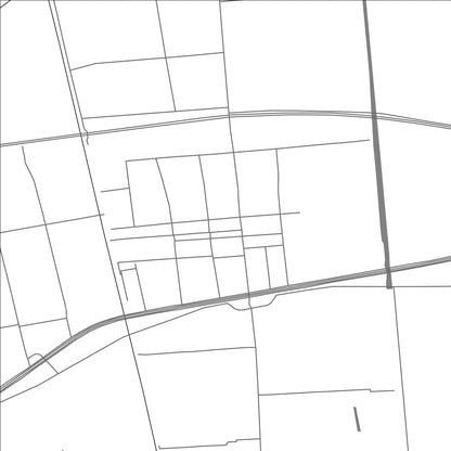ROAD MAP OF XINJI, CHINA BY MAPBAKES