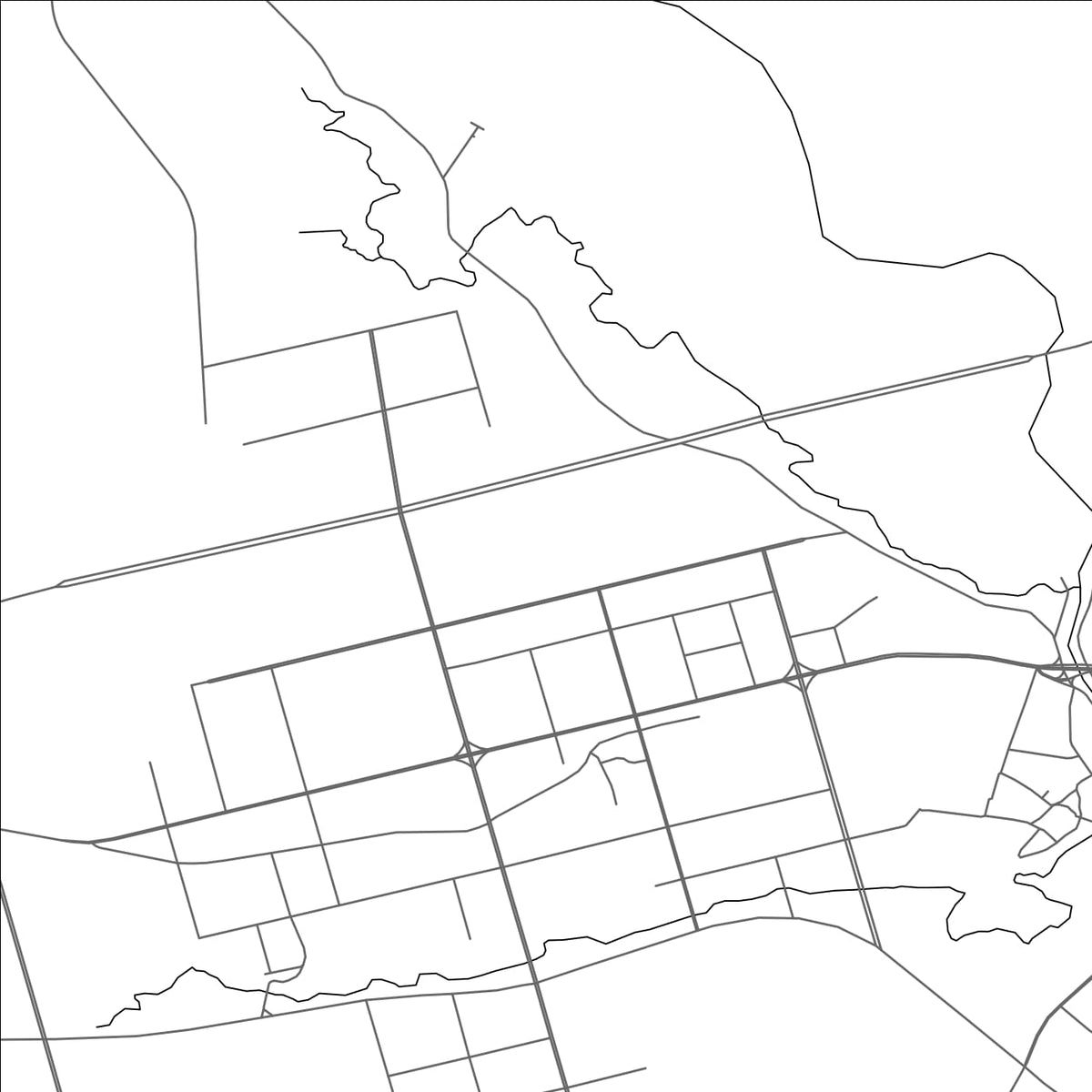 ROAD MAP OF XINTIAN, CHINA BY MAPBAKES