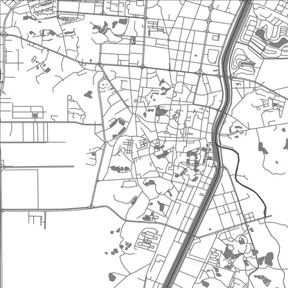 ROAD MAP OF XINXING, CHINA BY MAPBAKES