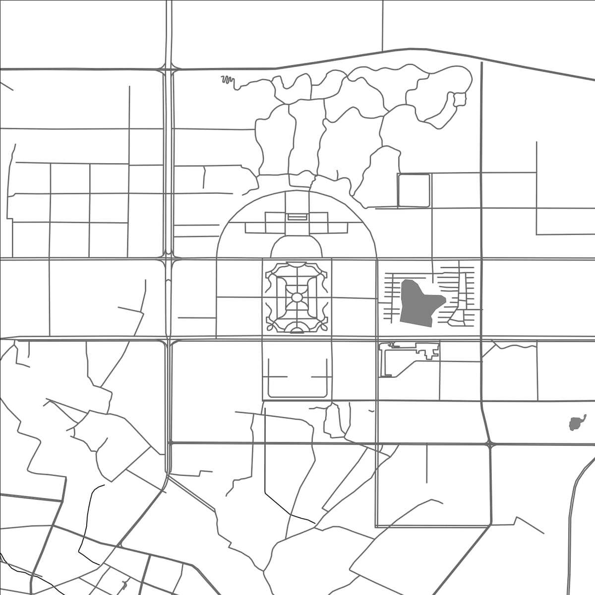 ROAD MAP OF XINYANG, CHINA BY MAPBAKES