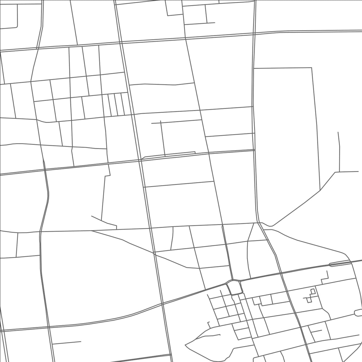 ROAD MAP OF XINZHOU, CHINA BY MAPBAKES