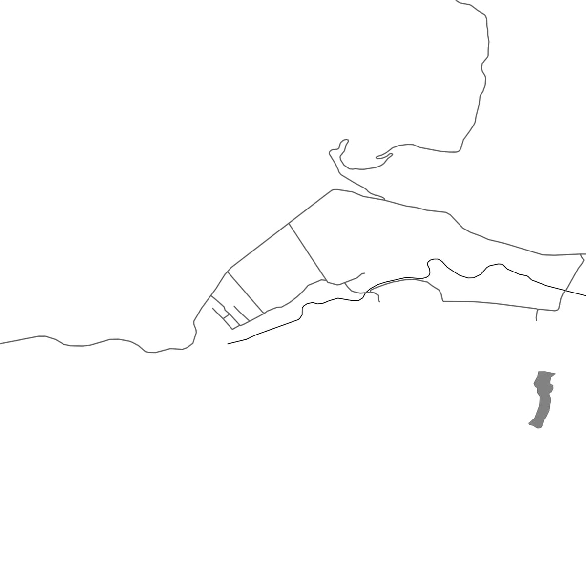 ROAD MAP OF XIXIANG, CHINA BY MAPBAKES