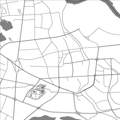 ROAD MAP OF XUANZHOU, CHINA BY MAPBAKES