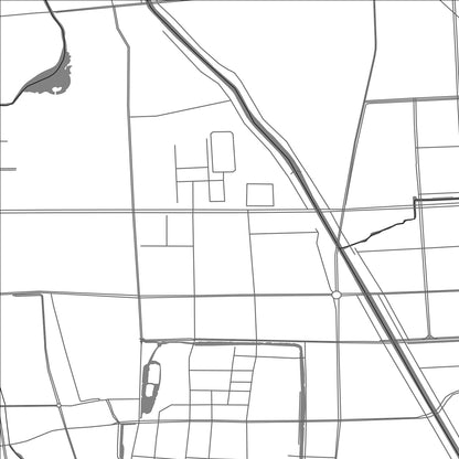 ROAD MAP OF XUCHANG, CHINA BY MAPBAKES