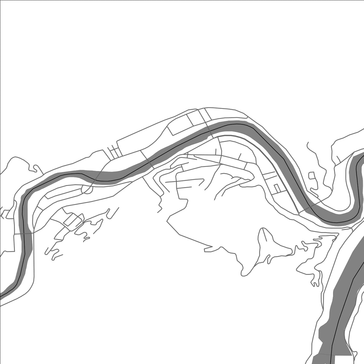 ROAD MAP OF XUNYANG, CHINA BY MAPBAKES