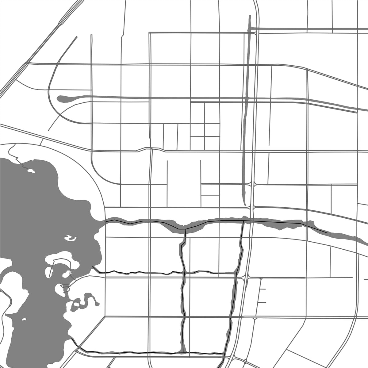 ROAD MAP OF XUZHOU, CHINA BY MAPBAKES