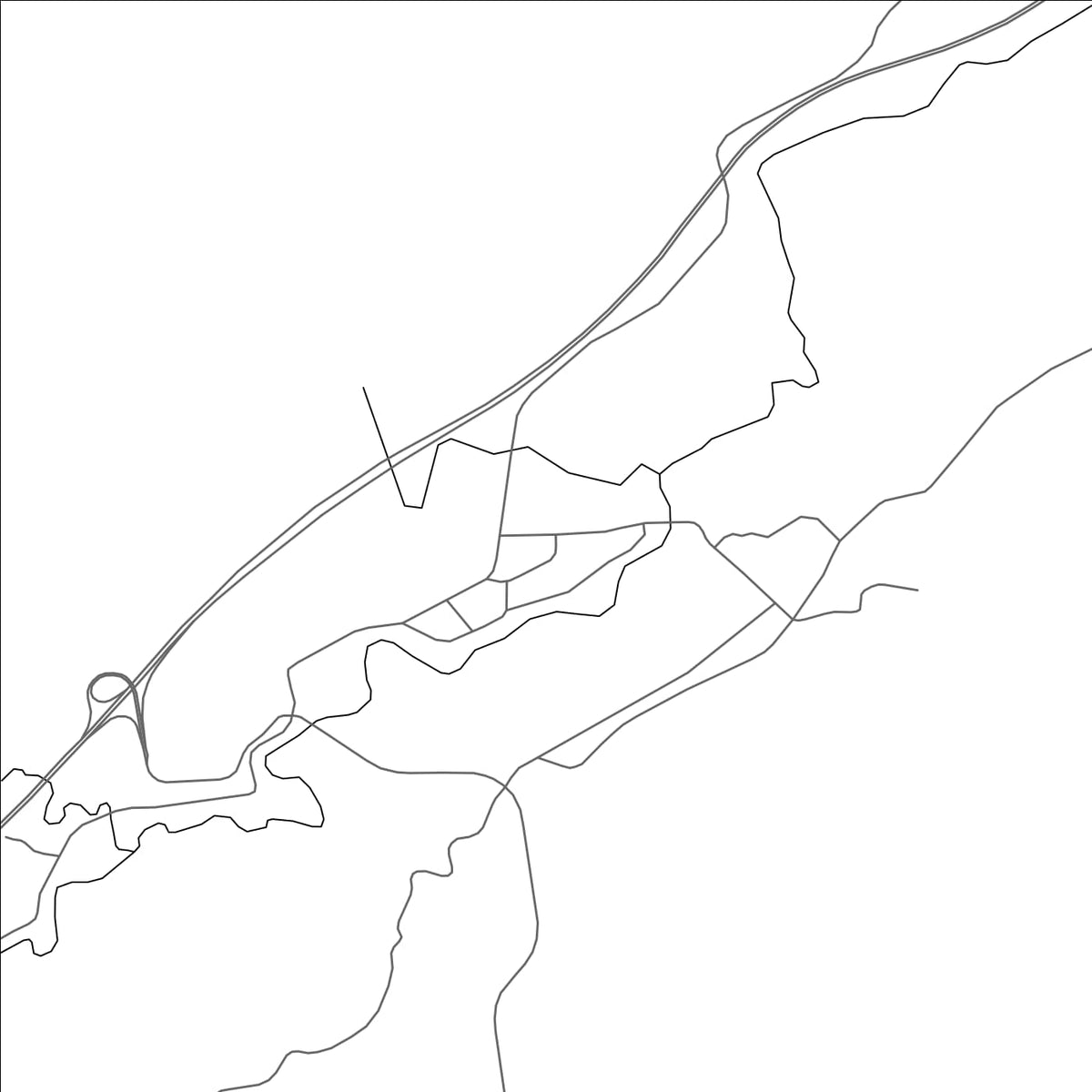ROAD MAP OF YAJIANG, CHINA BY MAPBAKES