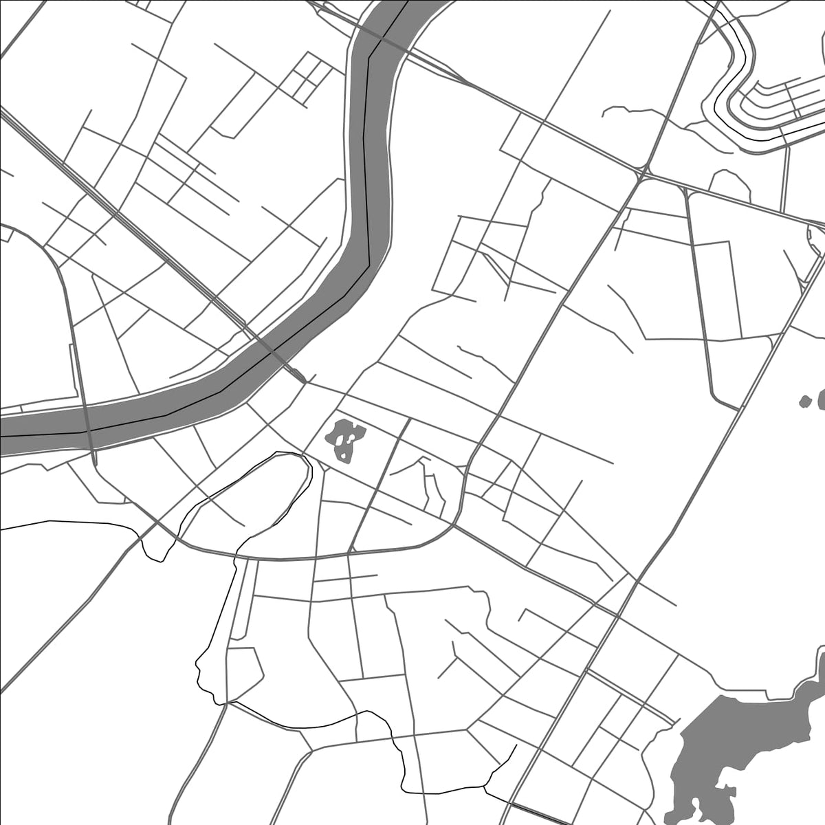 ROAD MAP OF YANGCHUN, CHINA BY MAPBAKES