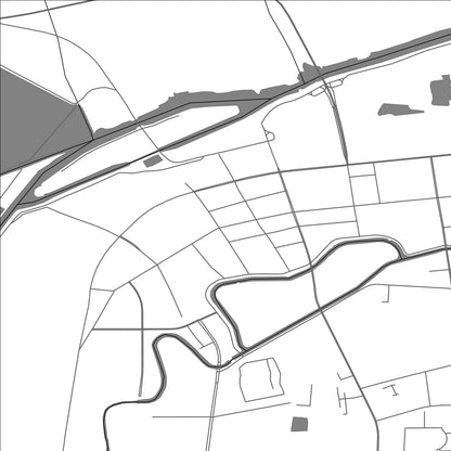 ROAD MAP OF YANGLIUQING, CHINA BY MAPBAKES