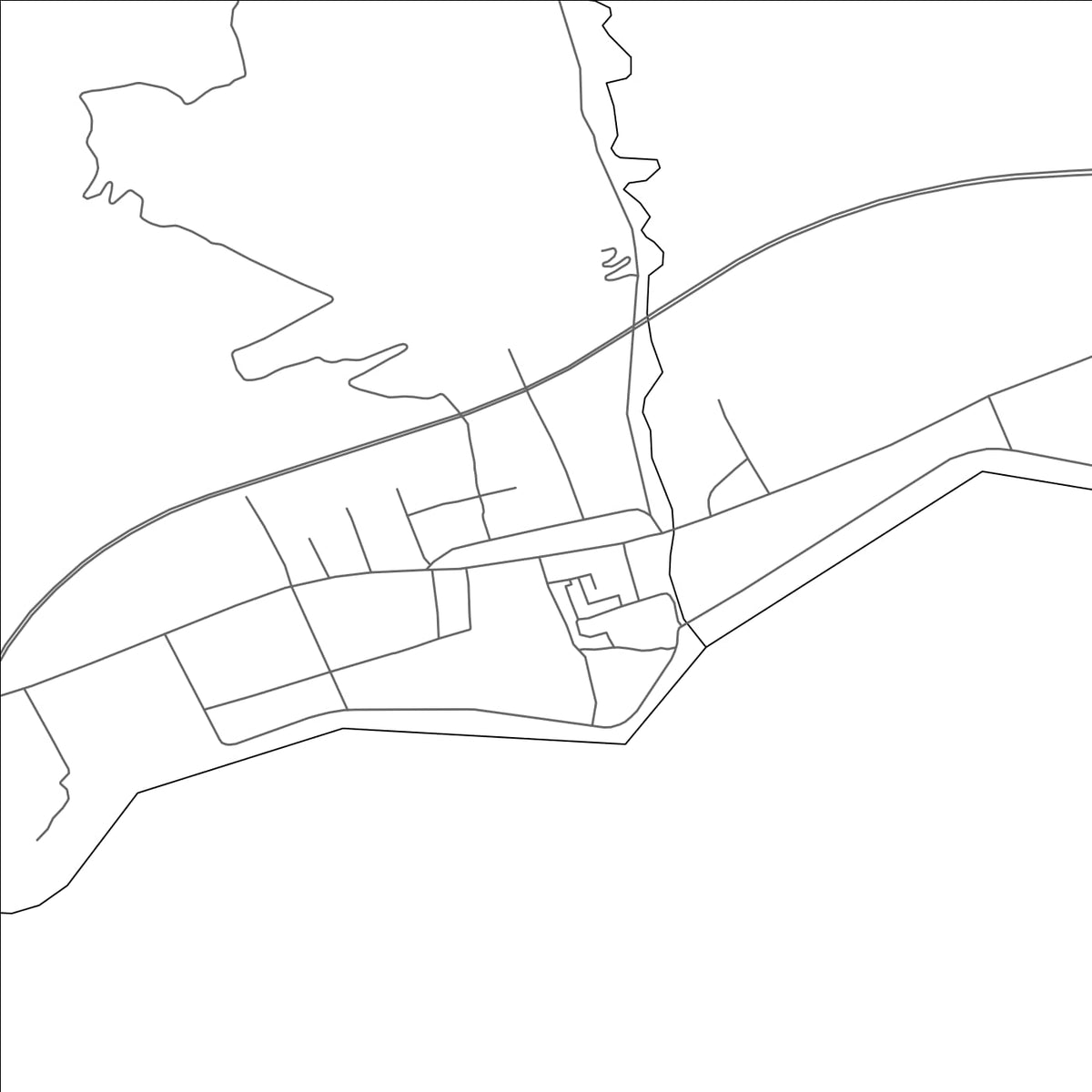 ROAD MAP OF YANGUAN, CHINA BY MAPBAKES