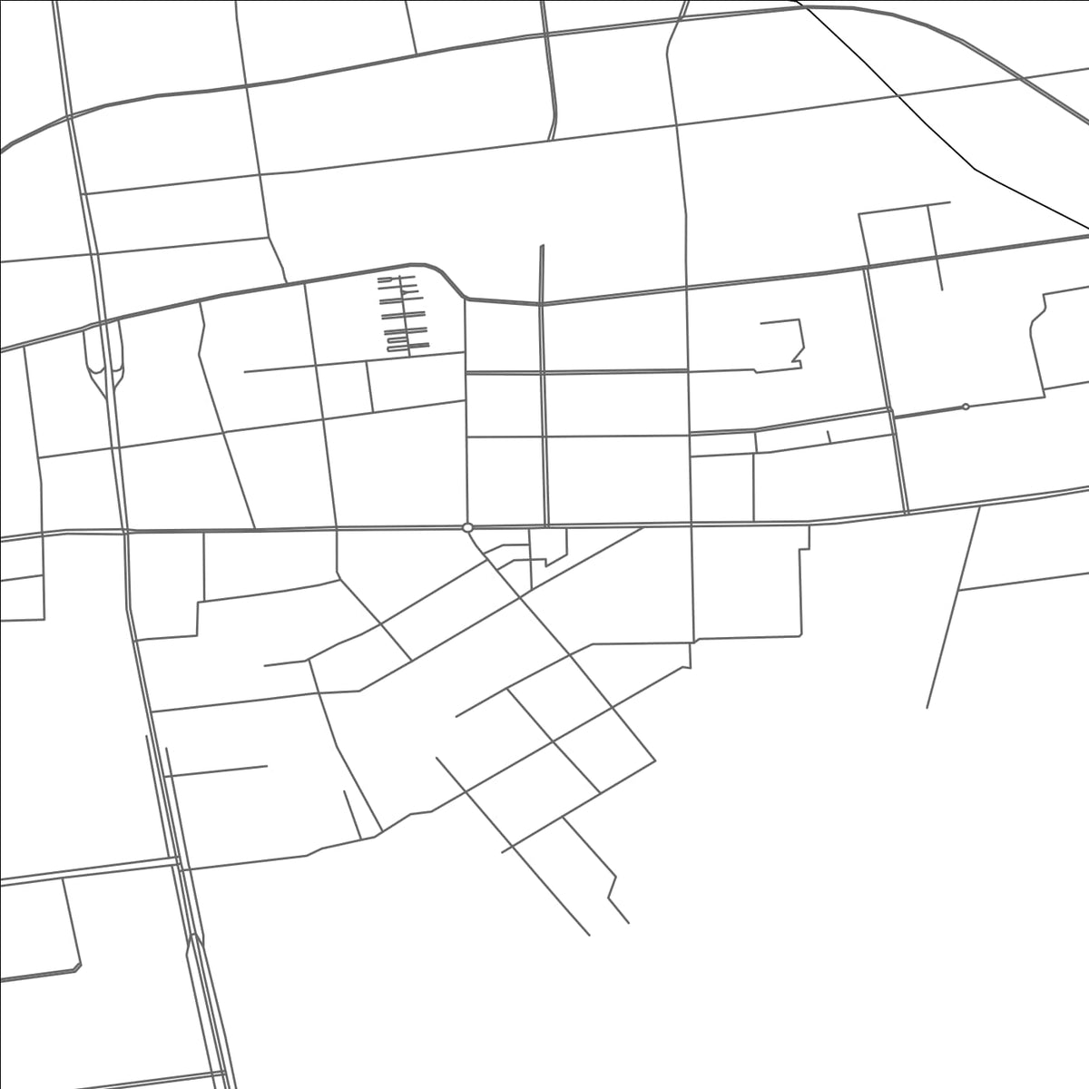 ROAD MAP OF YANLIANG, CHINA BY MAPBAKES